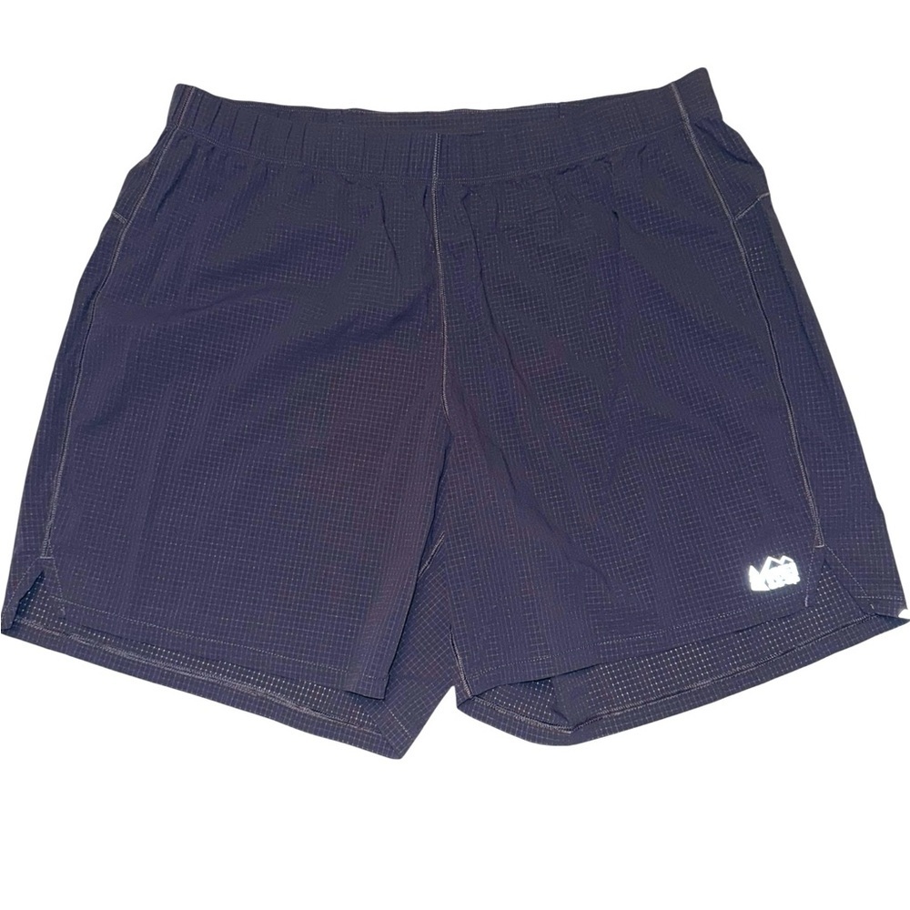 REI Co-Op Men’s Running Shorts Large Grey Lightweight Trail Athletic 6” Inseam